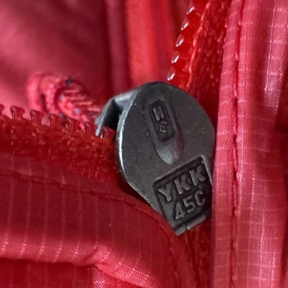 Patagonia Micro Puff Jacket Men XL Fire Red Regular Fit YKK - Picture 11 of 11